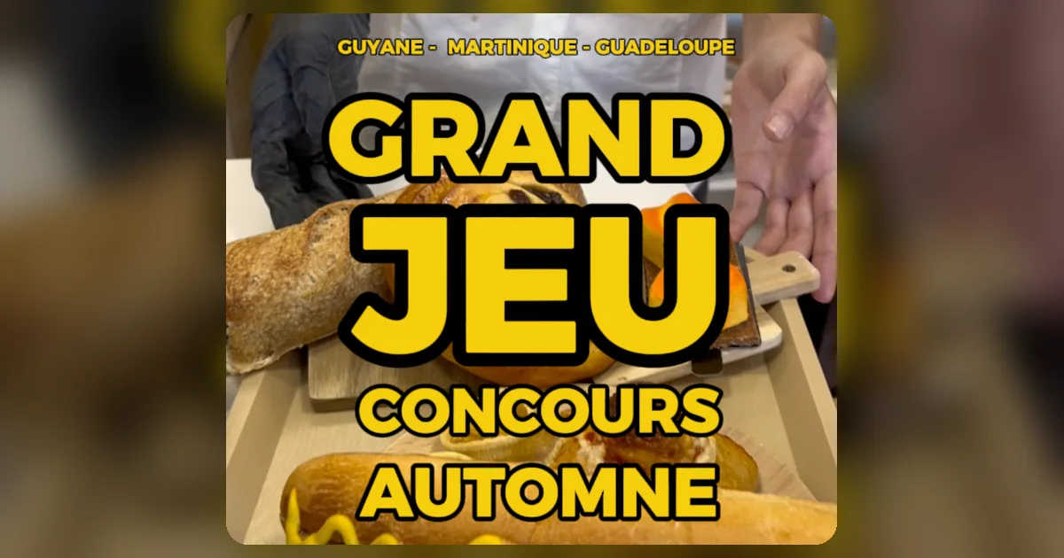 Grand jeu concours d'automne Gaspiz en Guyane, Martinique et Guadeloupe