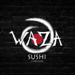 Le logo du commerçant Waza Sushi sur l'application Gaspiz